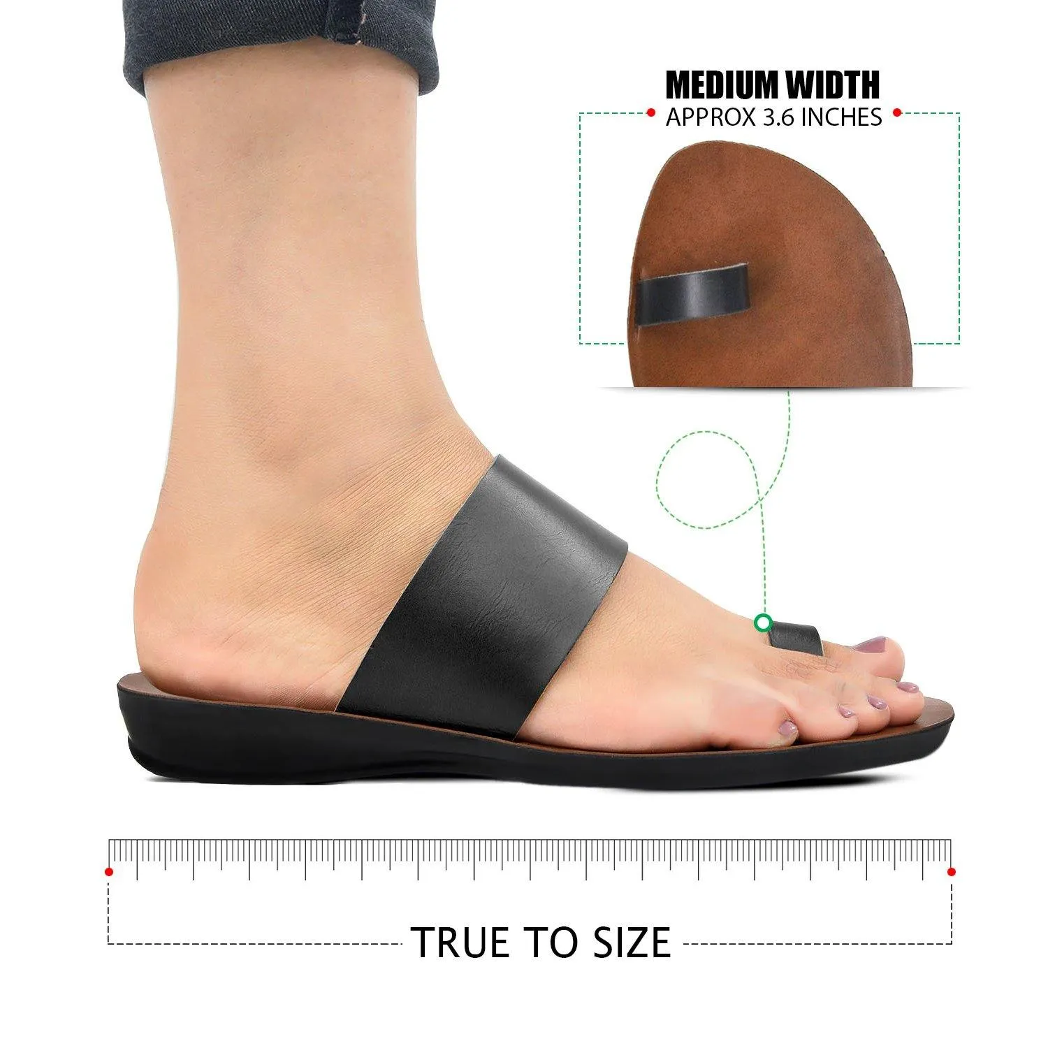 Aerosoft - Veawil LS4829 Vintage Arch Support Outdoor Comfortable Walking Summer Sandals for Women
