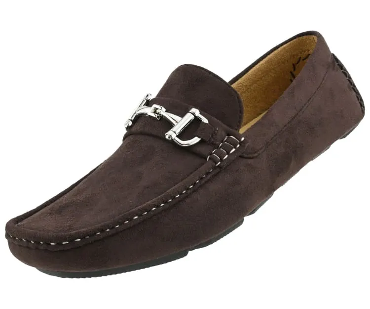 Amali Walken 2 Men’s Brown Suede Driving Shoes