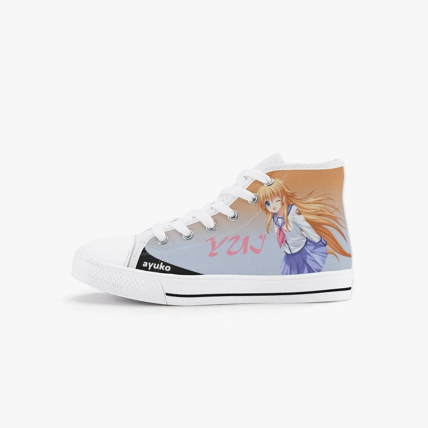Angel Beats Yui Kids A-Star High Anime Shoes