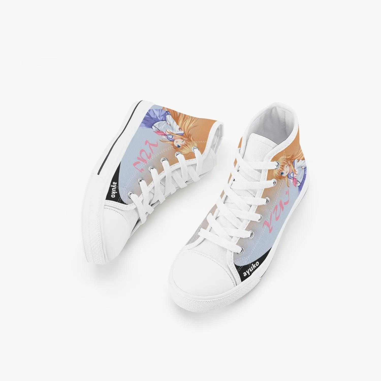 Angel Beats Yui Kids A-Star High Anime Shoes