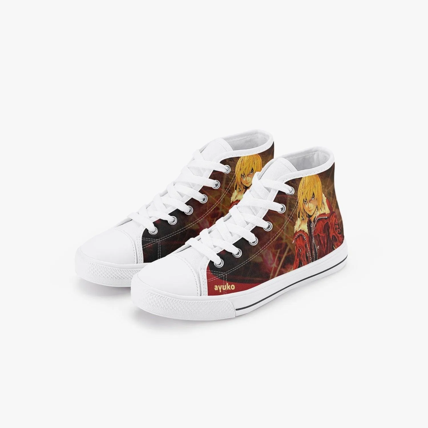 Death Note Mello Kids A-Star High Anime Shoes