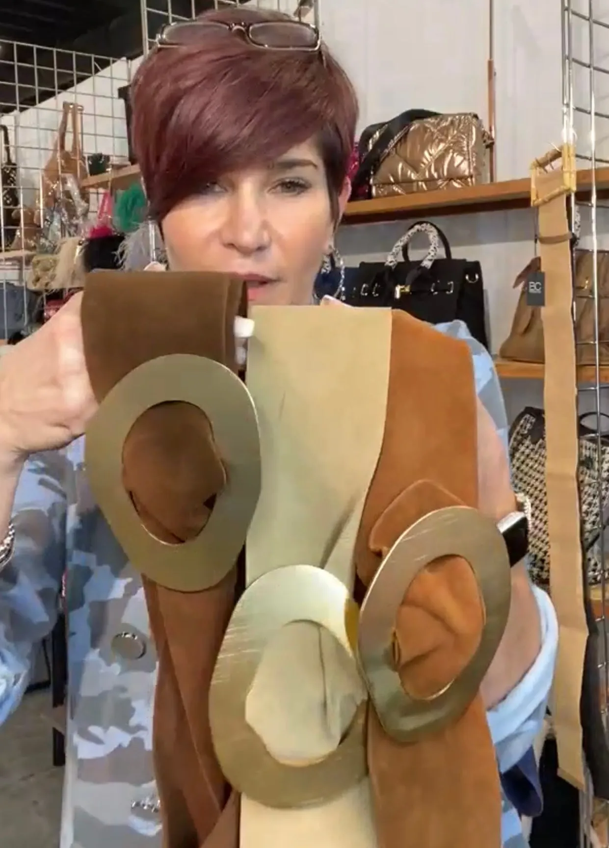 Gorgeous Fine Suede Belt
