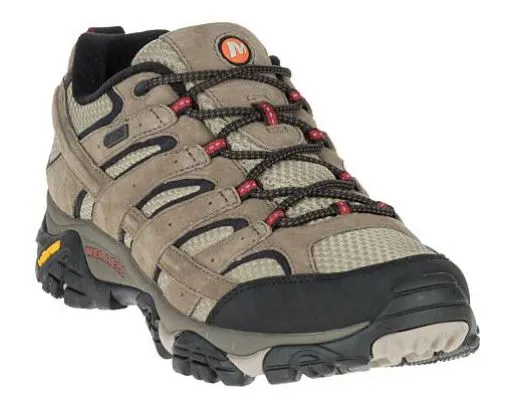 Merrell Mens Moab 2 Waterproof Hiking Shoe - Wide Width