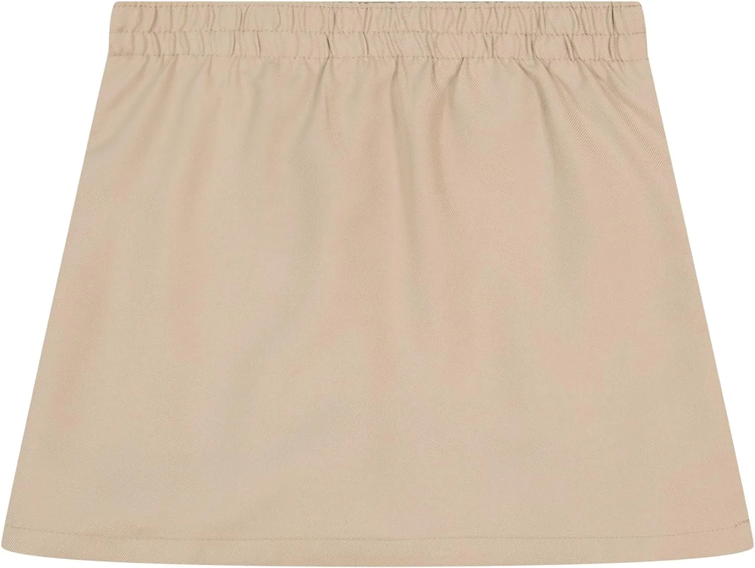 Nautica Girls' School Uniform Pleated Pull-on Scooter Skirt with Undershorts, Knit Waistband & Functional Pockets